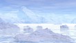 Journey to the pole - 3D render