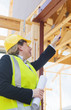 at the construction site