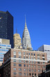 The Chrysler building in New York City