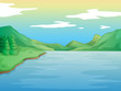 A river