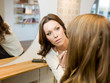 Women in beauty salon