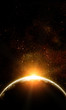 realistic illustration of planets