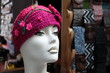 Pretty hand made crochet hat and embellishments