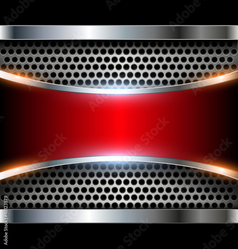 Vector: Elegant metallic background Elegant metallic background