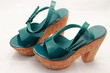 Schuhe Blau