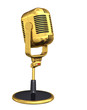 Retro microphone
