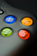 video game controller close up
