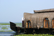 House boat in the Kerala (India) Backwaters