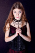 Photo: Beautiful gothic girl Beautiful gothic girl