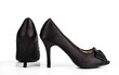 Black high heel women shoes