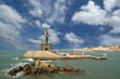 Thiruvalluvar statue, Kanyakumari, Tamilnadu, India.