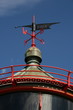 Wetterfahne auf einem Leuchtturm