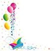 Luftballons, Karneval, Fasching, Rosenmontag