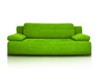 Grüne Couch