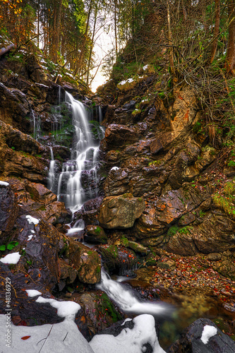 Photo: Wasserfall im Herbst Wasserfall im Herbst