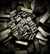 letterpress background