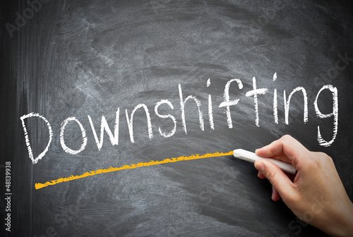 Photo: downshifting downshifting