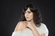 Photo: Beautiful young caucasian woman with beautiful skin Beautiful young caucasian woman with beautiful skin