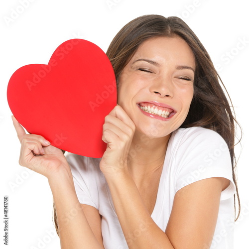 Photo: Love and valentines day woman Love and valentines day woman
