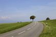 canvas print picture mountain road