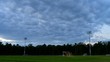 Time Lapse of Soccer Field in evening light