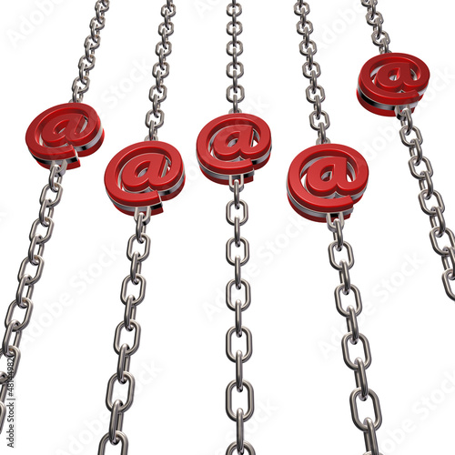 Illustration: email chains email chains