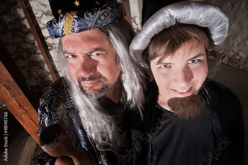 Photo: Father and Son Wizard Father and Son Wizard