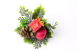 scene beautiful cristmas decoration as element holiday