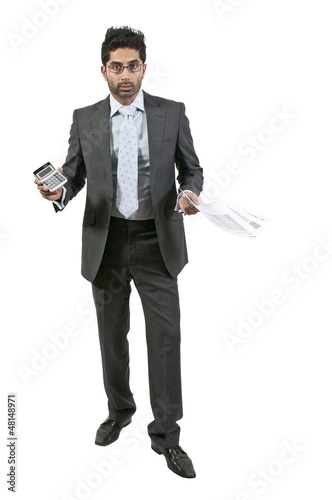 Photo: Man with Taxes Man with Taxes