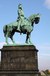 Reiterstatue Barbarossas vor der Kaiserpfalz in Goslar