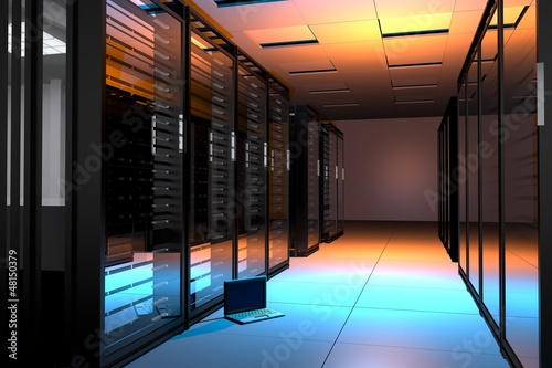 Illustration: Servers Room Servers Room