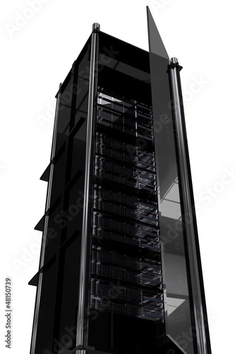 Illustration: Hosting Tower Rack Hosting Tower Rack