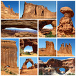Arches National Park collage