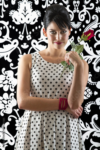 Photo: Rose in hand Rose in hand