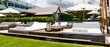 Swimming pool and relaxation bed
