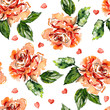 Seamles Roses Background