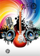 Electric Guitar Music Background