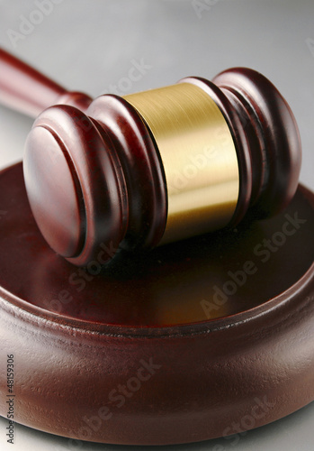 Photo: brown gavel brown gavel