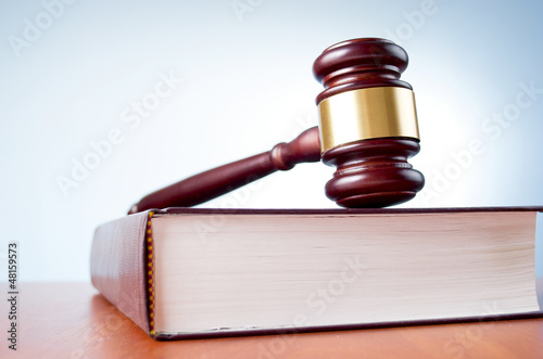 Photo: brown gavel brown gavel