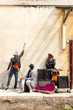 Photo: blues band in exterior blues band in exterior