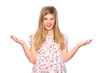 young cofused girl