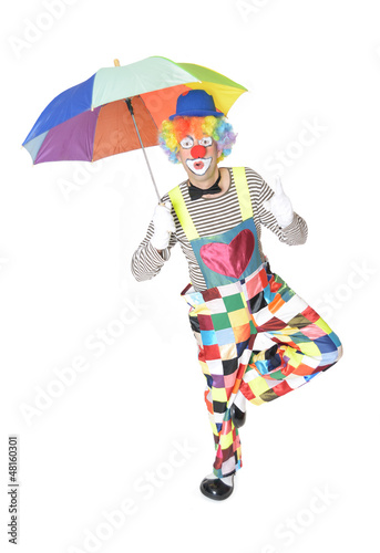 Photo: Tanzender Clown Tanzender Clown