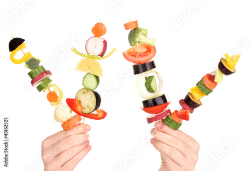 Photo: Sliced vegetables Sliced vegetables