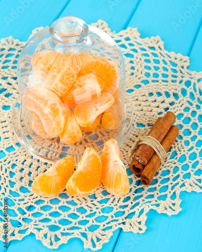 Photo: Tangerine's slices Tangerine's slices