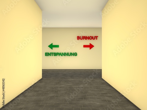 Illustration: Weg zum Burnou Weg zum Burnou