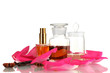 Create perfume isolated on white