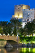 Night view of Madinat Jumeirah hotel, on November 15, 2012, Dub