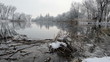 Fluss Havel im Winter