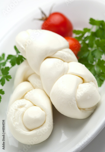 Photo: Mozzarella treccia Mozzarella treccia