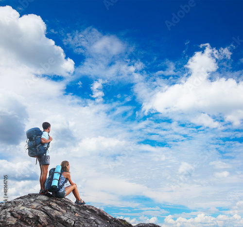 Photo: Hikers Hikers